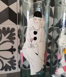 Bocaux en verre Arlequin et Pierrot