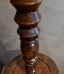 lampadaire a bois tourné  1940 a 50    tres beau 190cmx50cm 