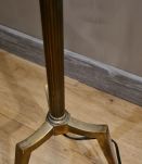 lampadaire fuseaux minimaliste 168x25 bronze et laiton  1950