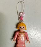 Boucles d'oreilles Playmobil/argentées, roses, dorées