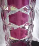 vase luminarc en cristal vintage 