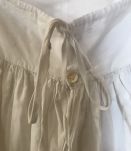 Jupon Vintage Coton Blanc