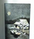 Tableau sur bois (années 80)