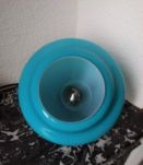 Jolie suspension en opaline bleue 