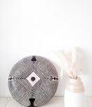 Bouclier traditionnel africain Bamiléké bois