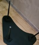 table basse  pied fuseaux  92x72h44  vintage voir photos