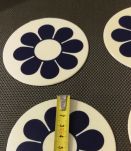 4 Sous de verre à fleur 