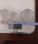 Chaton et lionceau en pâte de verre