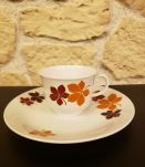 Service à café vintage 6 personnes années 70