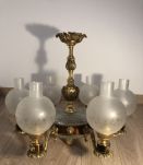 Lot lustre + appliques 