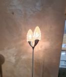 lampadaire vintage shades vintage années 60 a 80  metal gris