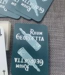 Jeu de 32 cartes vintage rhum Georgetta Bordeaux 50/60 