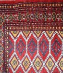 Tapis vintage Ouzbek Bukhara fait main, 1C726