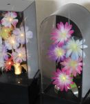 Deux décorations lumineuses Changement instantané de couleur