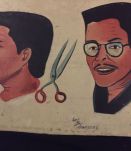 Panneau coiffeur Africain 