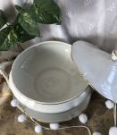 Soupière en porcelaine de Limoges