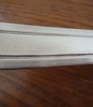 Pelle à tarte art déco en métal argenté (2 poinçons)