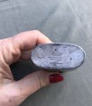 Petit flacon Métal et Cuir