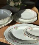 Lot de 6 plats vintage