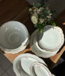 Lot de 6 plats vintage