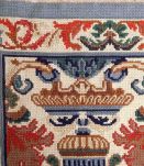 Tapis vintage Portugal Arraiolos fait main, 1P66