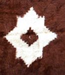 Tapis vintage Persan Angora fait main, 1P74