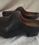 PAIRE de Sabots en bois 