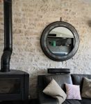 Miroir rond industriel