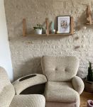 Canapé angle vintage rare