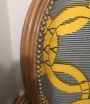 Fauteuil médaillon style 