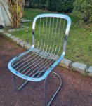 4 chaises Cidue par Willy Rizzo