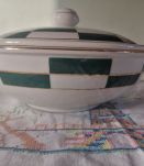 Soupière Kg Luneville demi porcelaine