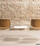 Banquette de salle d'attente, disposant de 2 sièges et d'une