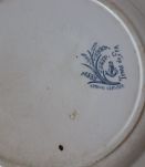 Plat aux oiseaux J S terre de fer «  spring service »