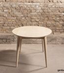 Table à manger ovale sur-mesure en chêne massif