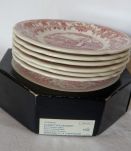lot 6  assiettes à dessert Gien"un mariage à  la campagne"