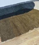 Handmade Berber carpet 195 X 130 CM
