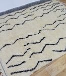 Tapis berbère marocain fait main 204 X 147 CM