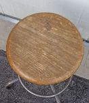 Tabouret industriel bois métal