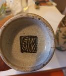 Paire de vases asiatiques en faillance de nankin 