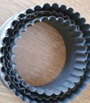 Moules et cercles patisserie