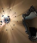 applique spoutnik chromée