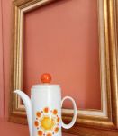 Cafetiere vintage porcelaine