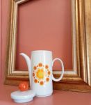 Cafetiere vintage porcelaine