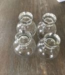 4 coupes à glace ou à cocktails