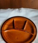 2 assiettes à fondue +plat Saint Clément 