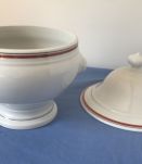 Soupière Porcelaine Bistrot