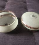 Suspension globe art déco 