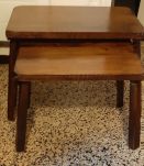 Deux tables basses vintage