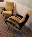 Paire de fauteuils vintage années 60
